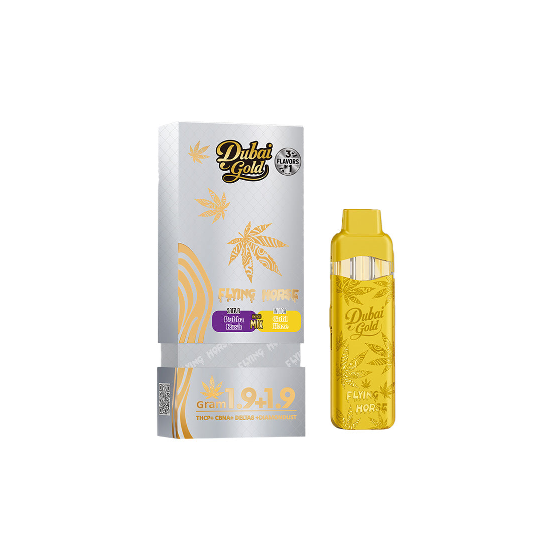flying horse 3 in 1 vape price Dubai Gold 3.8GM – Flying Horse