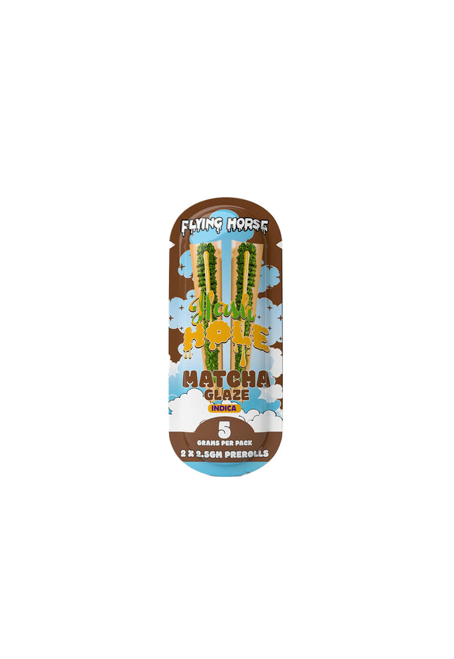 FLYING HORSE HASH HOLE PREROLL 2PK 5CT/BX
