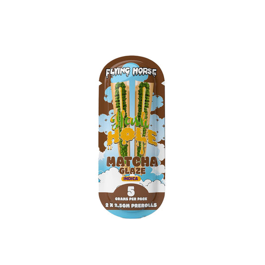 FLYING HORSE HASH HOLE PREROLL 2PK 5CT/BX