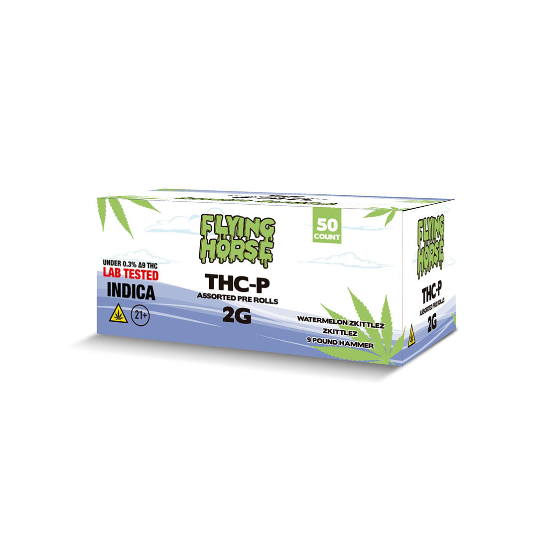 FLYING HORSE THCP TUBE 2GM PREROLL 50CT/BX