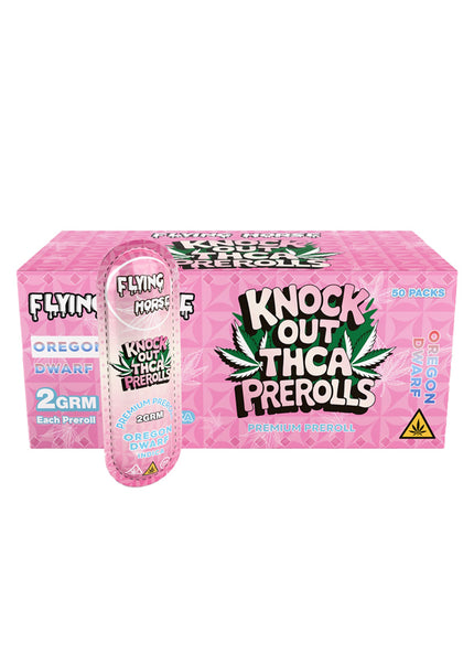 FLYING HORSE KNOCK OUT THCA 2GM PREROLL 50CT/BX
