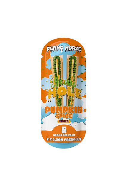 FLYING HORSE HASH HOLE PREROLL 2PK 5CT/BX