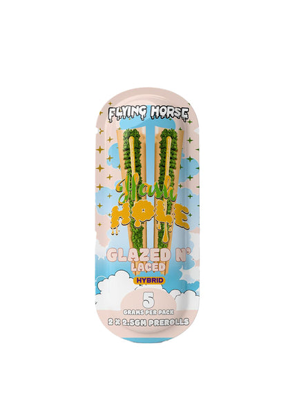 FLYING HORSE HASH HOLE PREROLL 2PK 5CT/BX