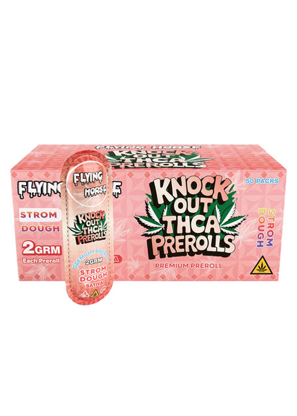 FLYING HORSE KNOCK OUT THCA 2GM PREROLL 50CT/BX