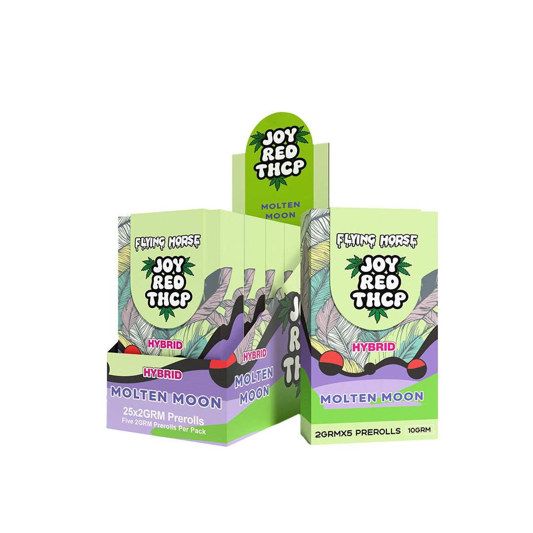 FLYING HORSE JOY RED THCP PREROLL 5PK