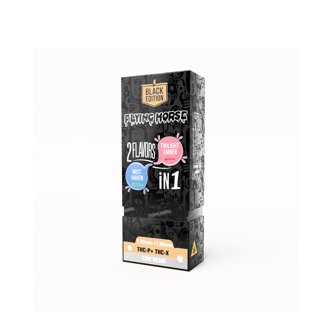 FLYING HORSE BLACK EDITION 3.8GM - 3 FLAVORS IN 1