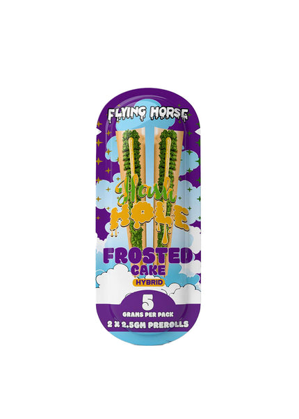 FLYING HORSE HASH HOLE PREROLL 2PK 5CT/BX