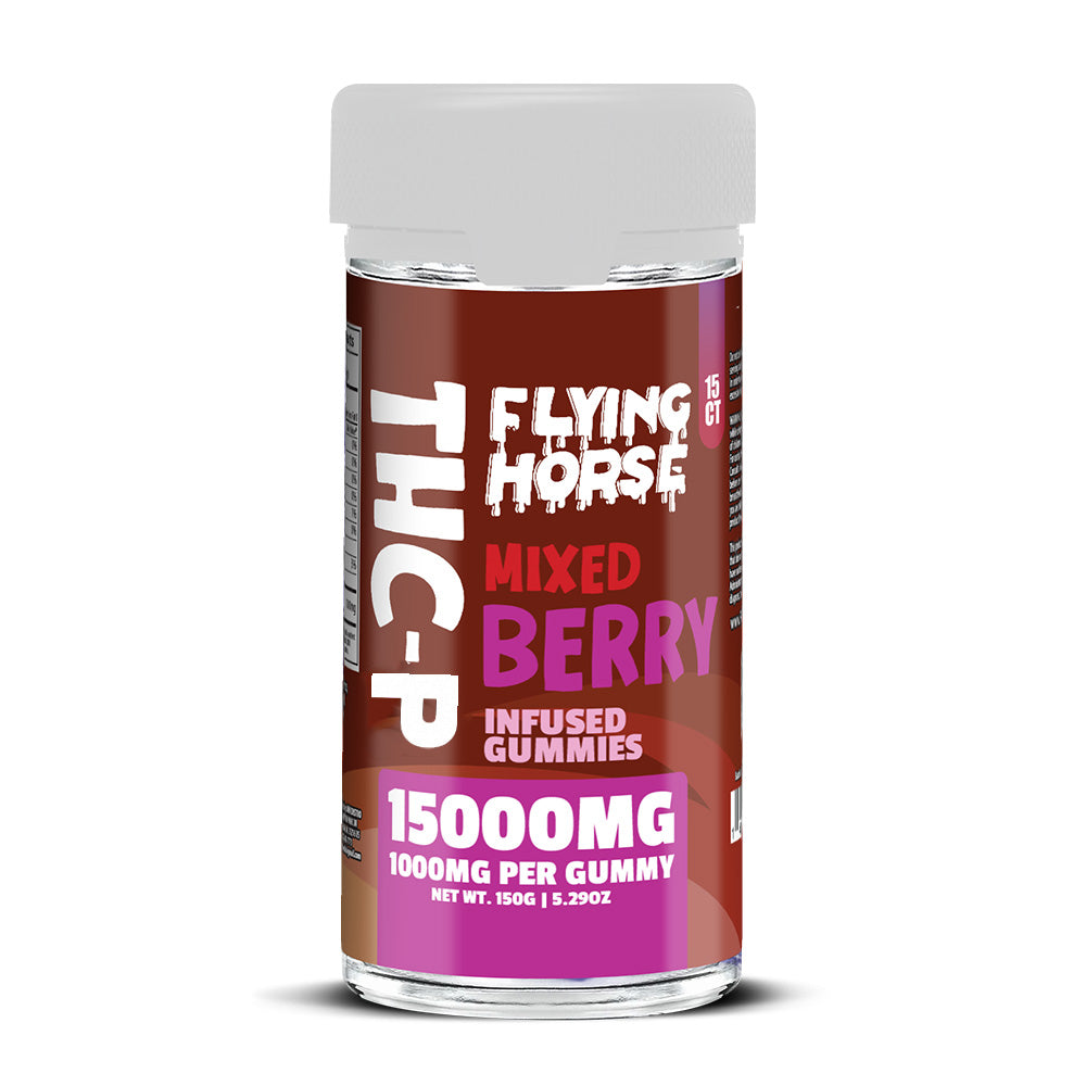 FLYING HORSE THCP 15000MG GUMMIES 15CT/JAR