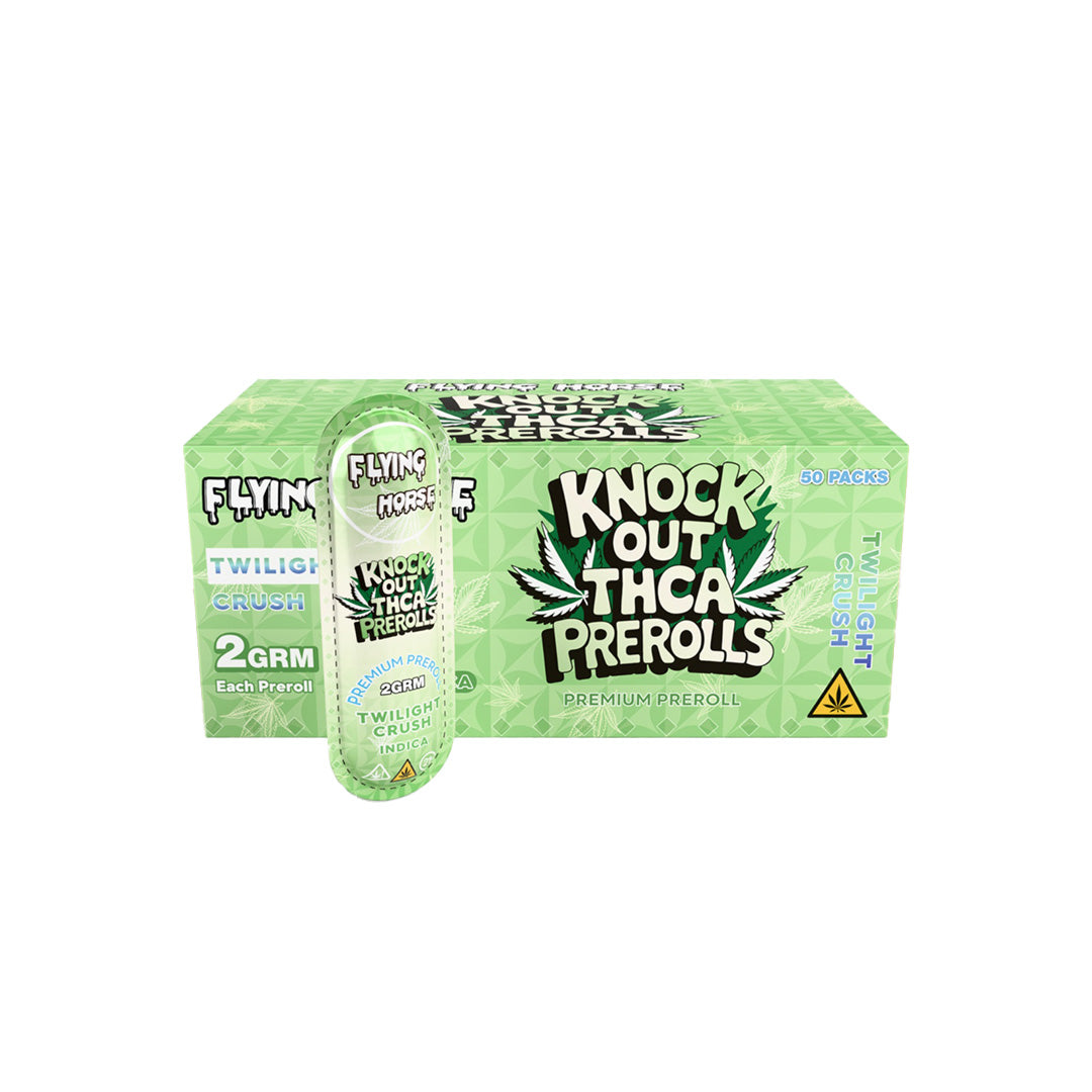 FLYING HORSE KNOCK OUT THCA 2GM PREROLL 50CT/BX