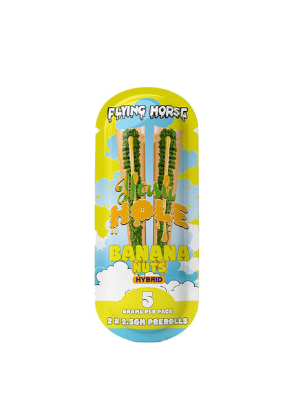 FLYING HORSE HASH HOLE PREROLL 2PK 5CT/BX
