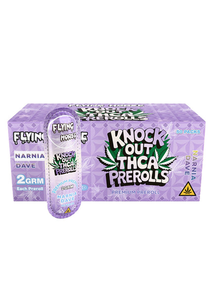 FLYING HORSE KNOCK OUT THCA 2GM PREROLL 50CT/BX
