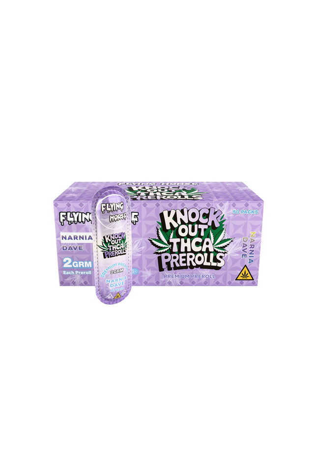 FLYING HORSE KNOCK OUT THCA 2GM PREROLL 50CT/BX