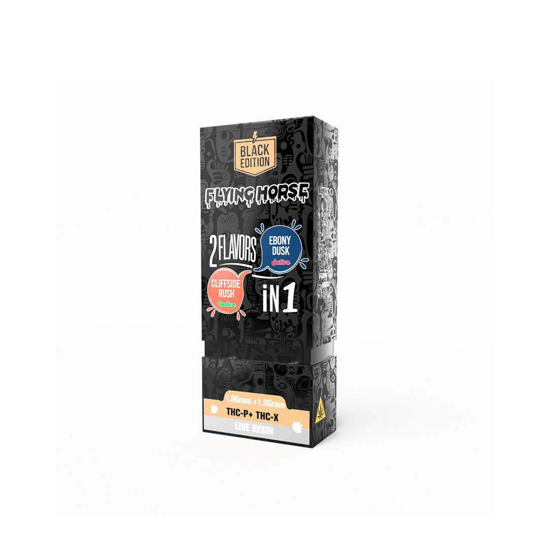 FLYING HORSE BLACK EDITION 3.8GM - 3 FLAVORS IN 1