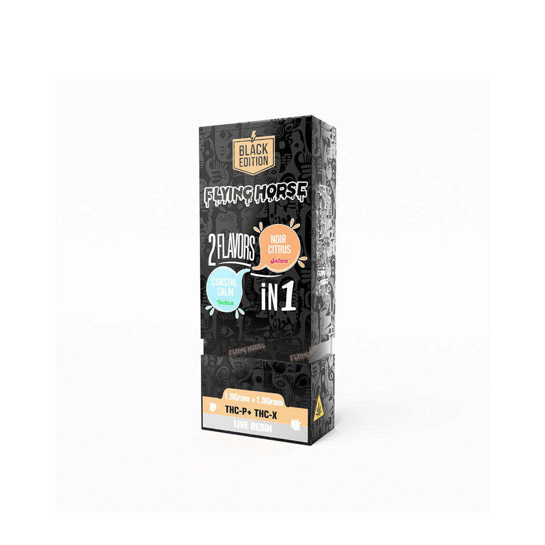 FLYING HORSE BLACK EDITION 3.8GM - 3 FLAVORS IN 1