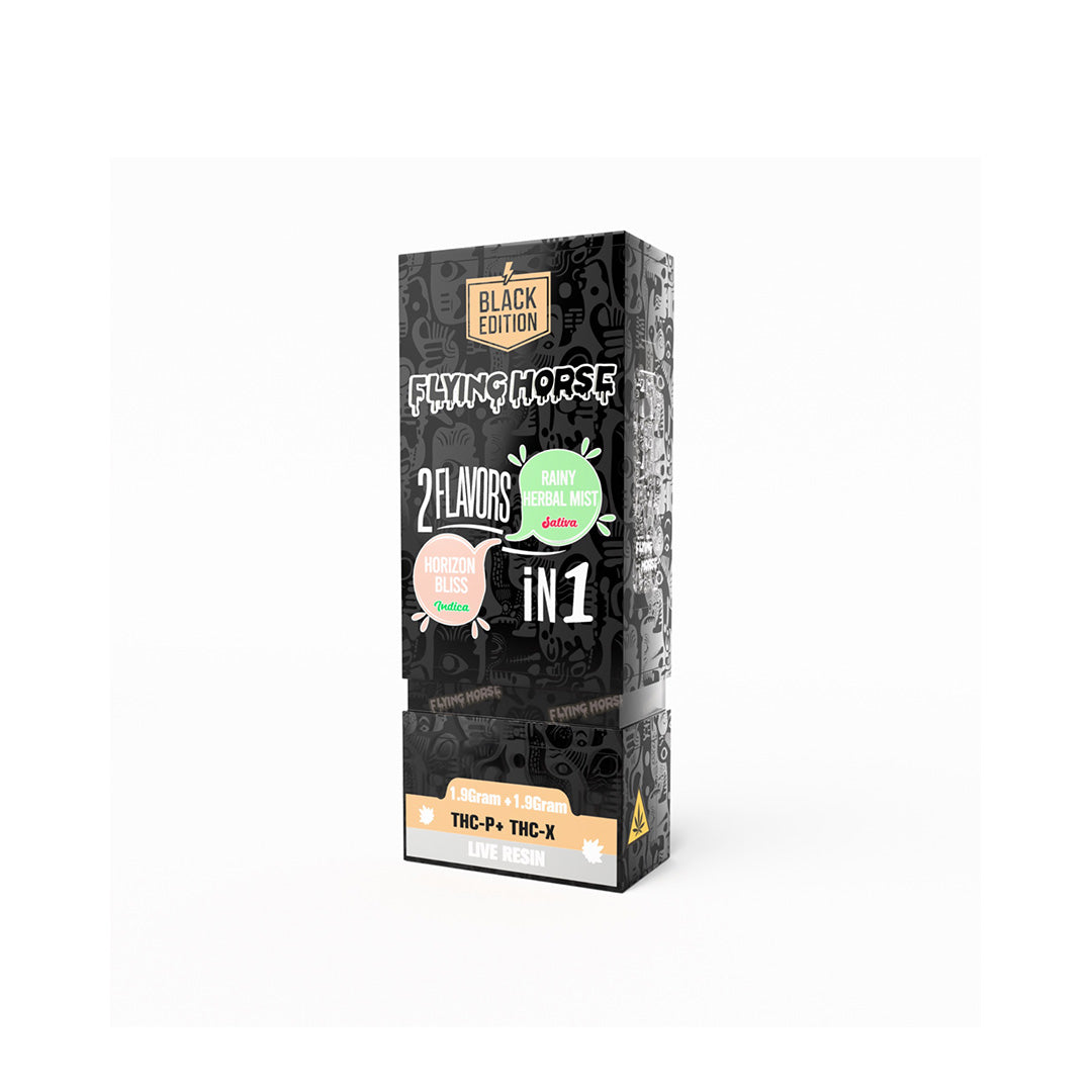 FLYING HORSE BLACK EDITION 3.8GM - 3 FLAVORS IN 1