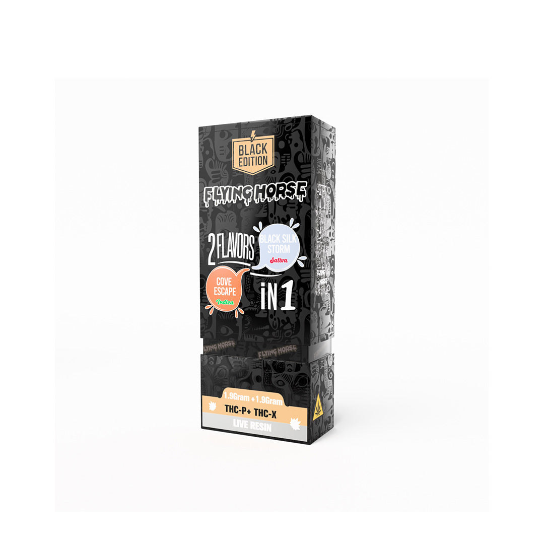 FLYING HORSE BLACK EDITION 3.8GM - 3 FLAVORS IN 1