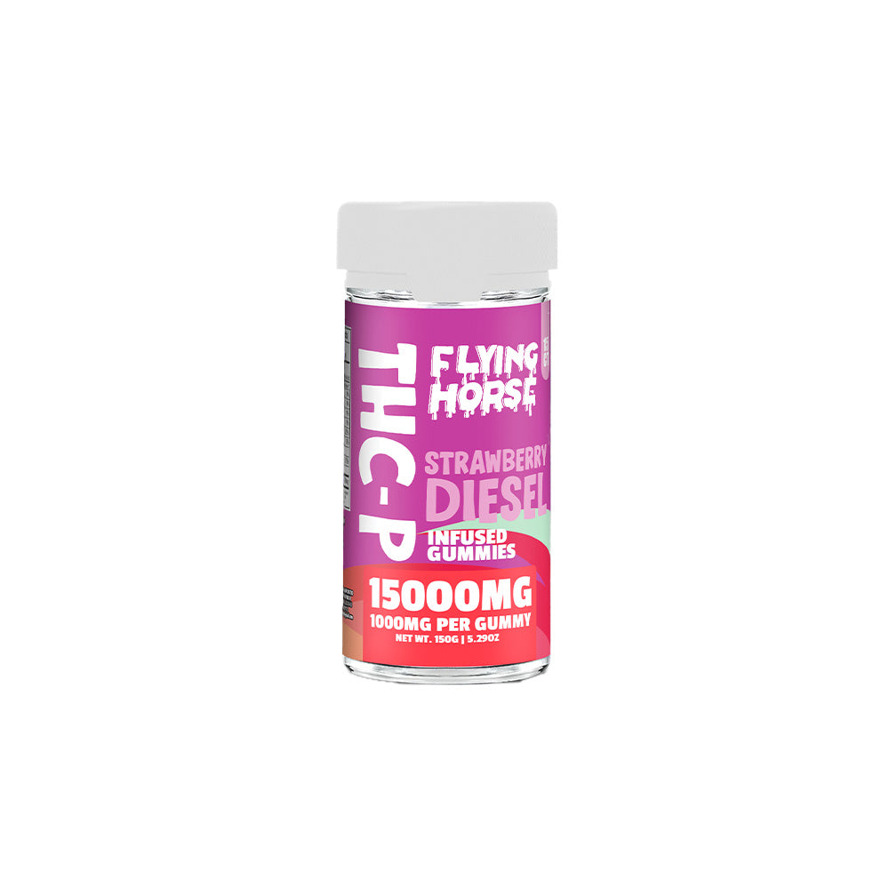 FLYING HORSE THCP 15000MG GUMMIES 15CT/JAR