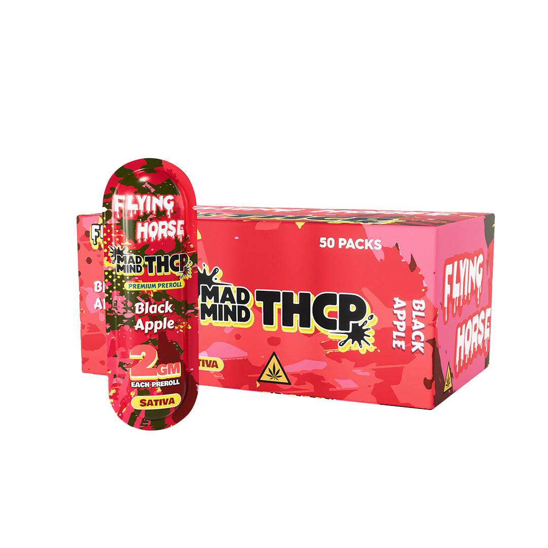 FLYING HORSE MAD MIND THCP 2GM PREROLL 50CT/BX