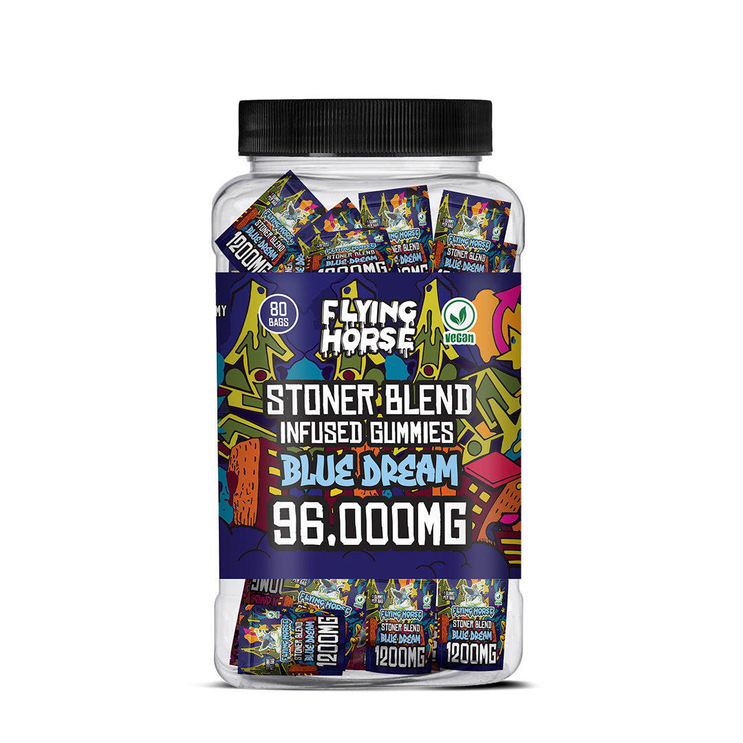 Stoner Blend 96000MG Gummies 80CT/Jar