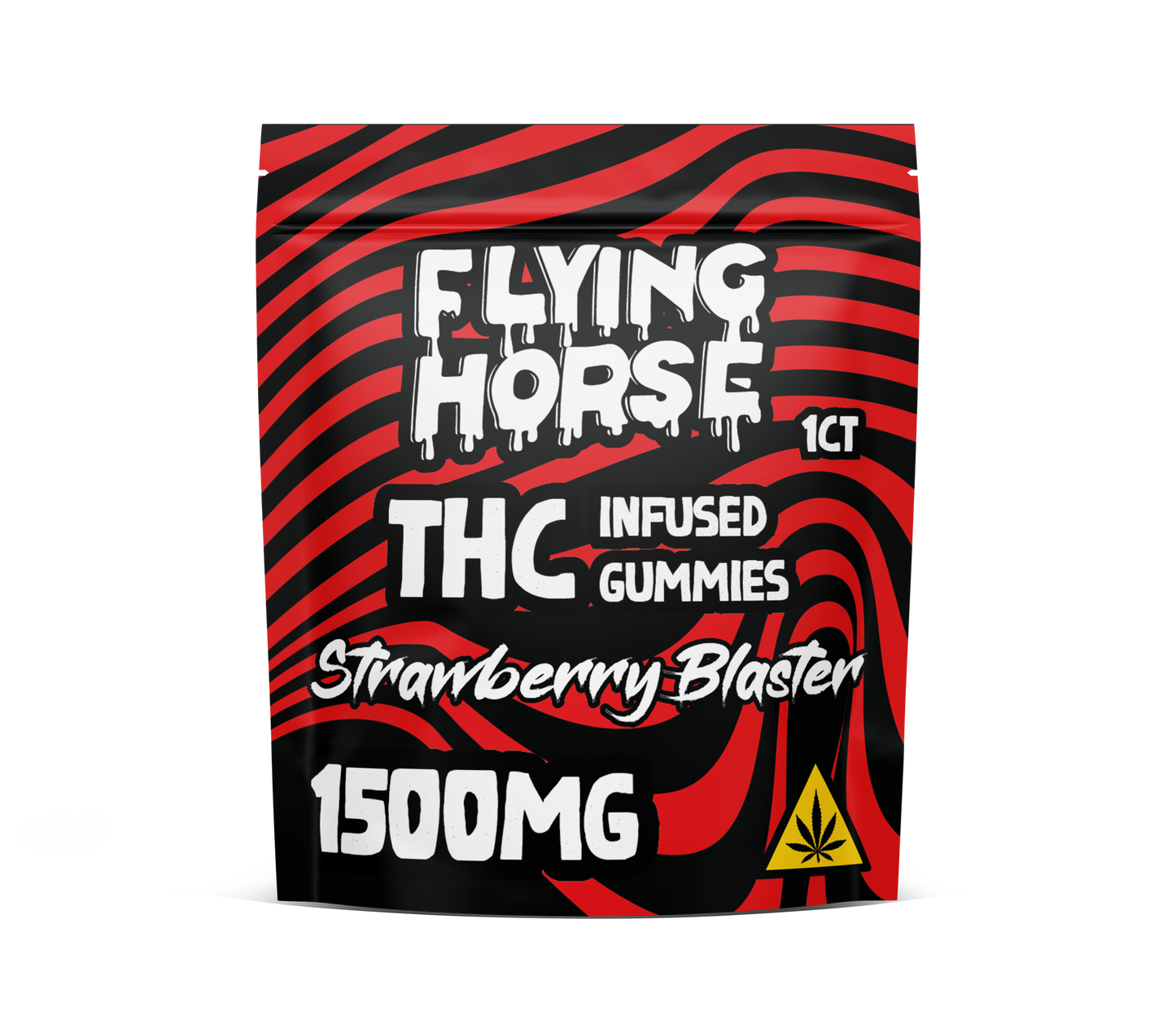 FLYING HORSE THC INFUSED GUMMIES 1500MG 60CT/BX
