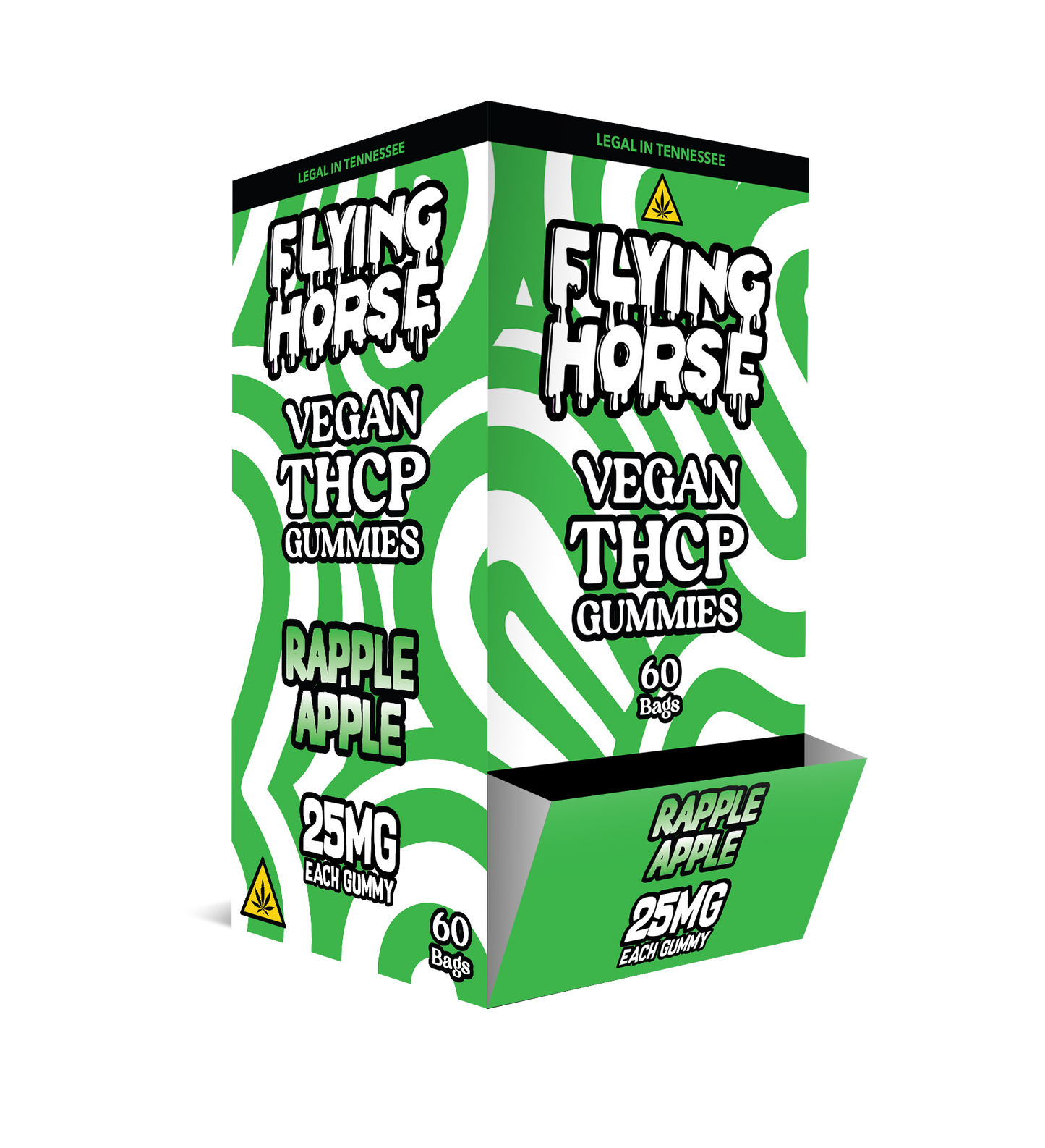 FLYING HORSE VEGAN THCP 25MG 60CT/BX