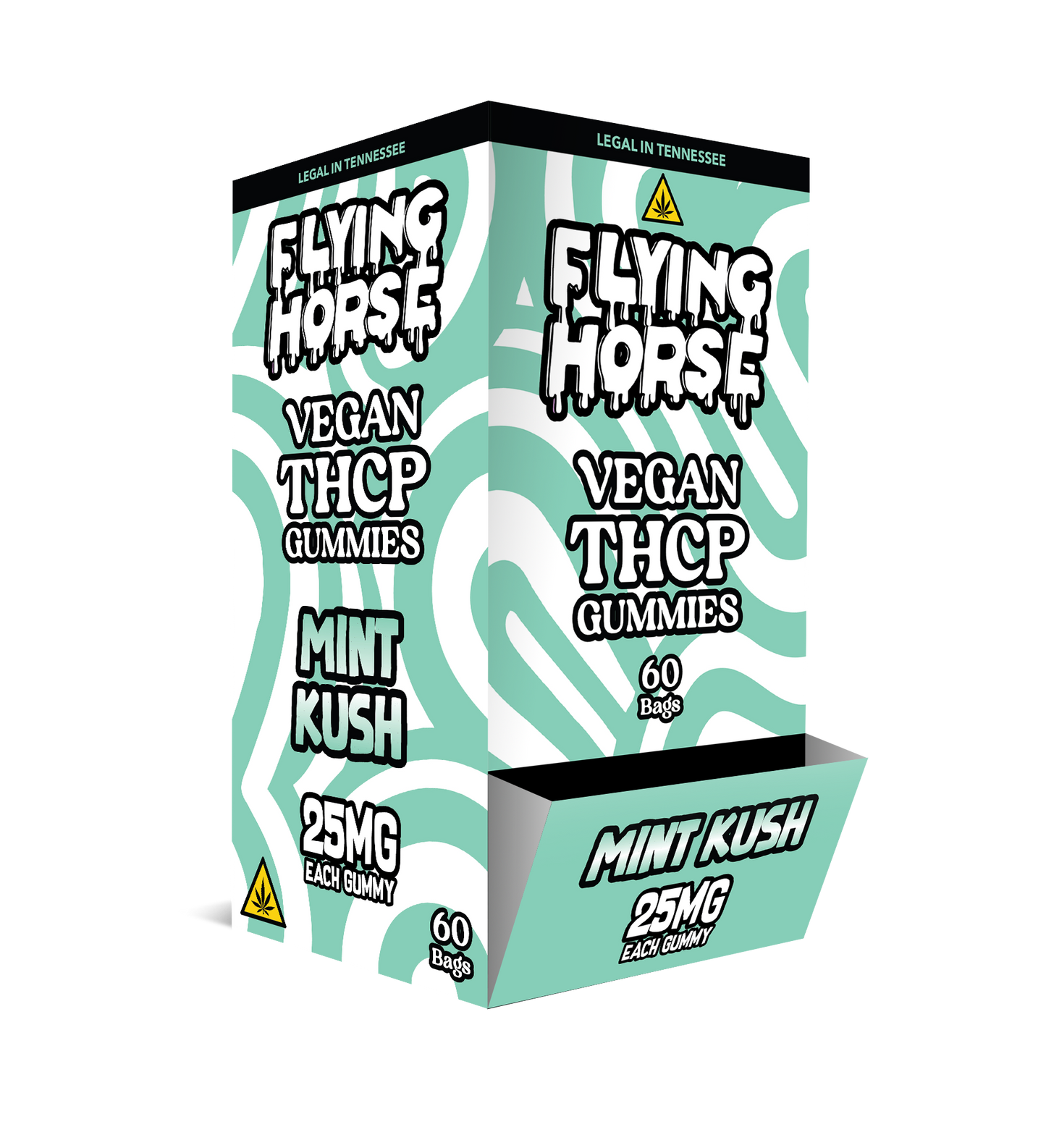 FLYING HORSE VEGAN THCP 25MG 60CT/BX