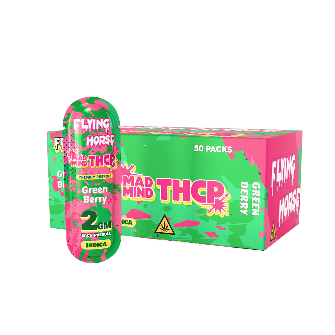 FLYING HORSE MAD MIND THCP 2GM PREROLL 50CT/BX