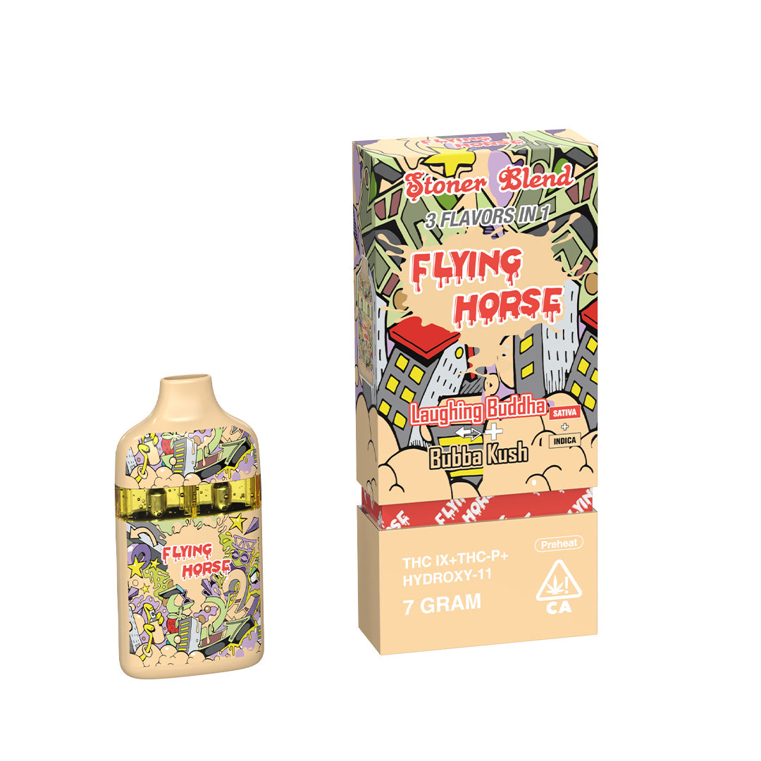 FLYING HORSE STONER BLEND 7GM - 3 FLAVORS IN 1