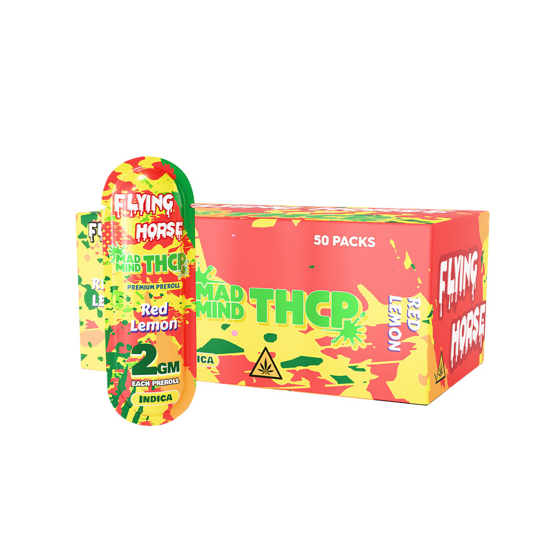 FLYING HORSE MAD MIND THCP 2GM PREROLL 50CT/BX