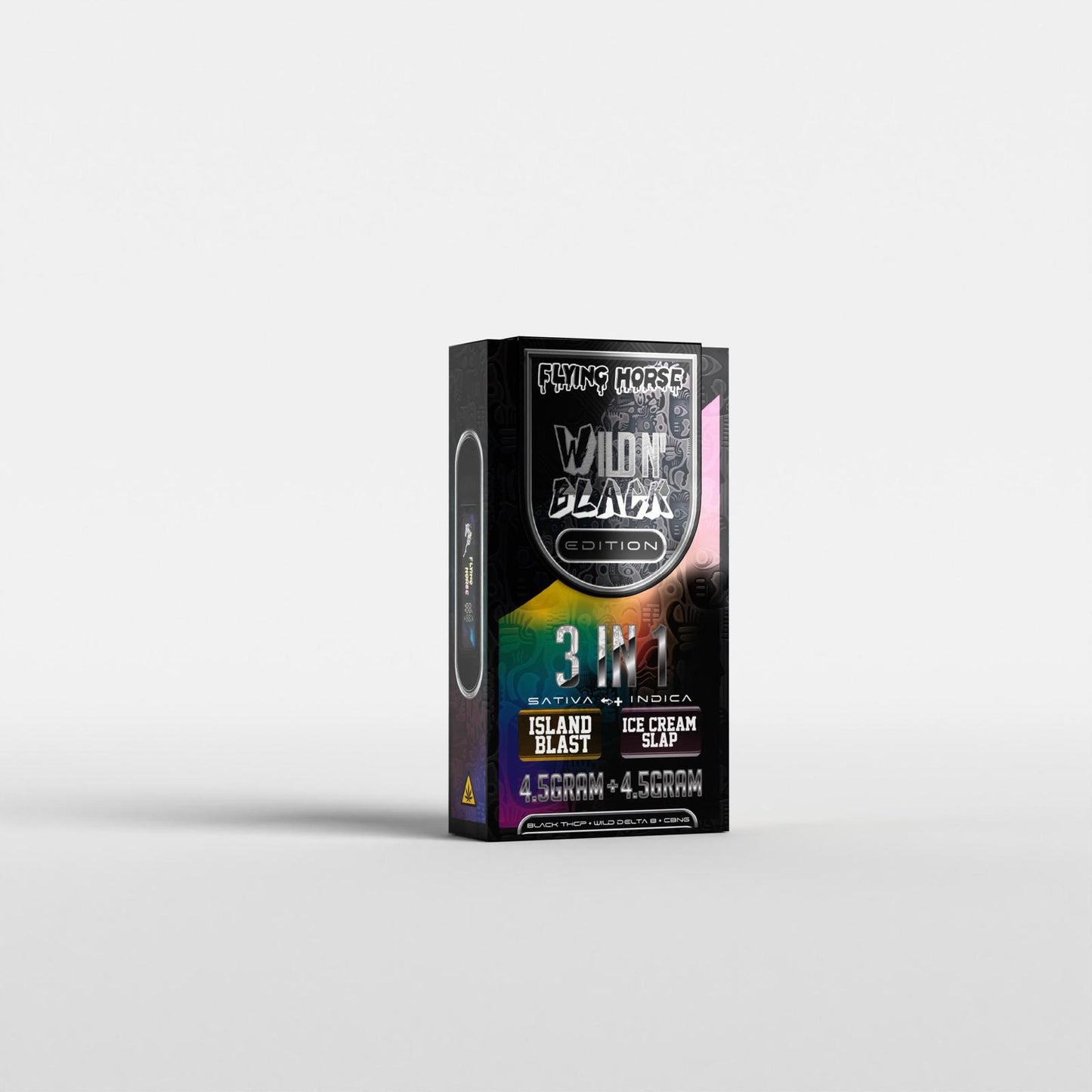 FLYING HORSE WILD N BLACK 9GM - 3 FLAVORS IN 1