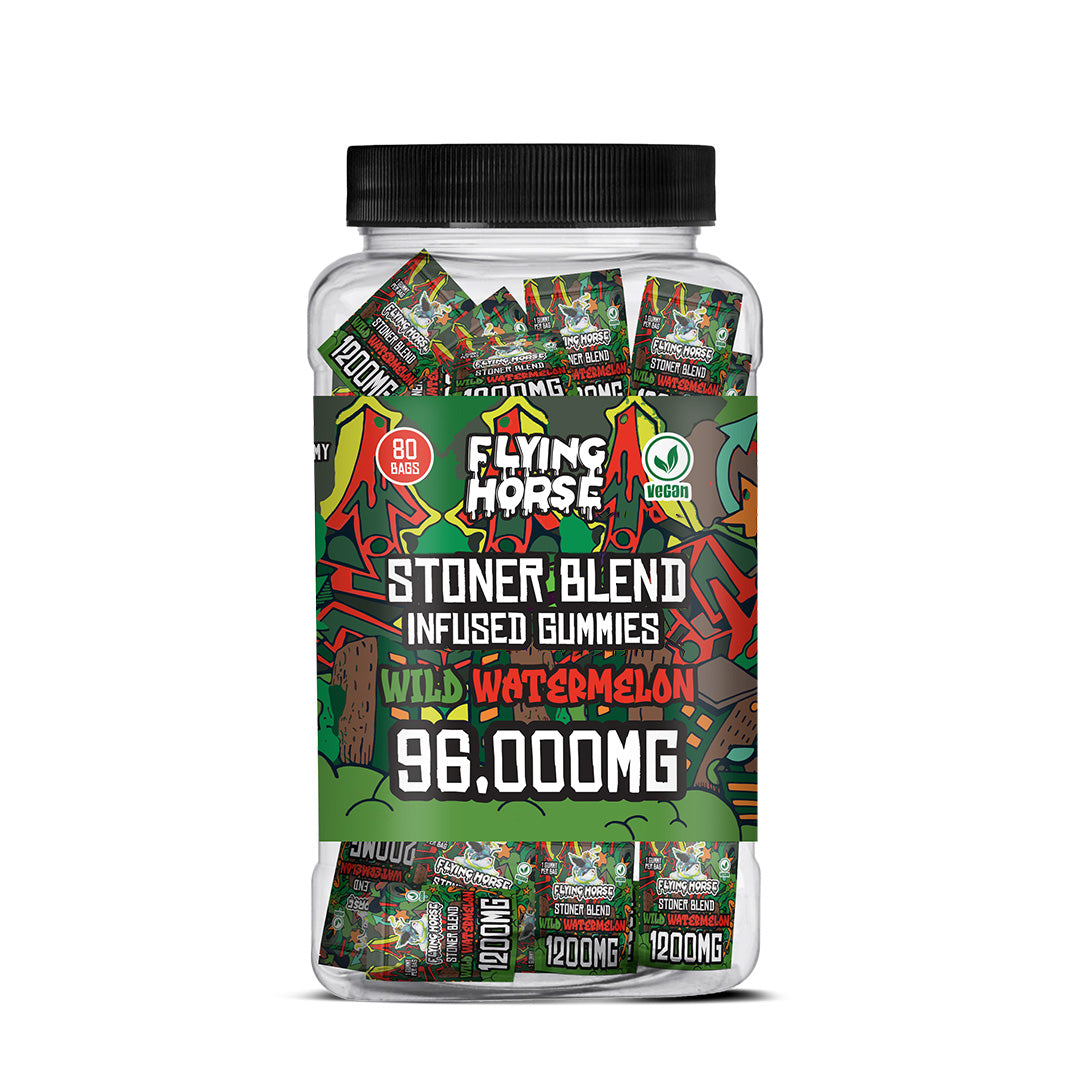 Stoner Blend 96000MG Gummies 80CT/Jar